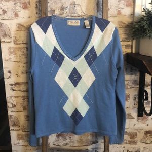 Tehama Nancy Haley women’s golf sweater size M